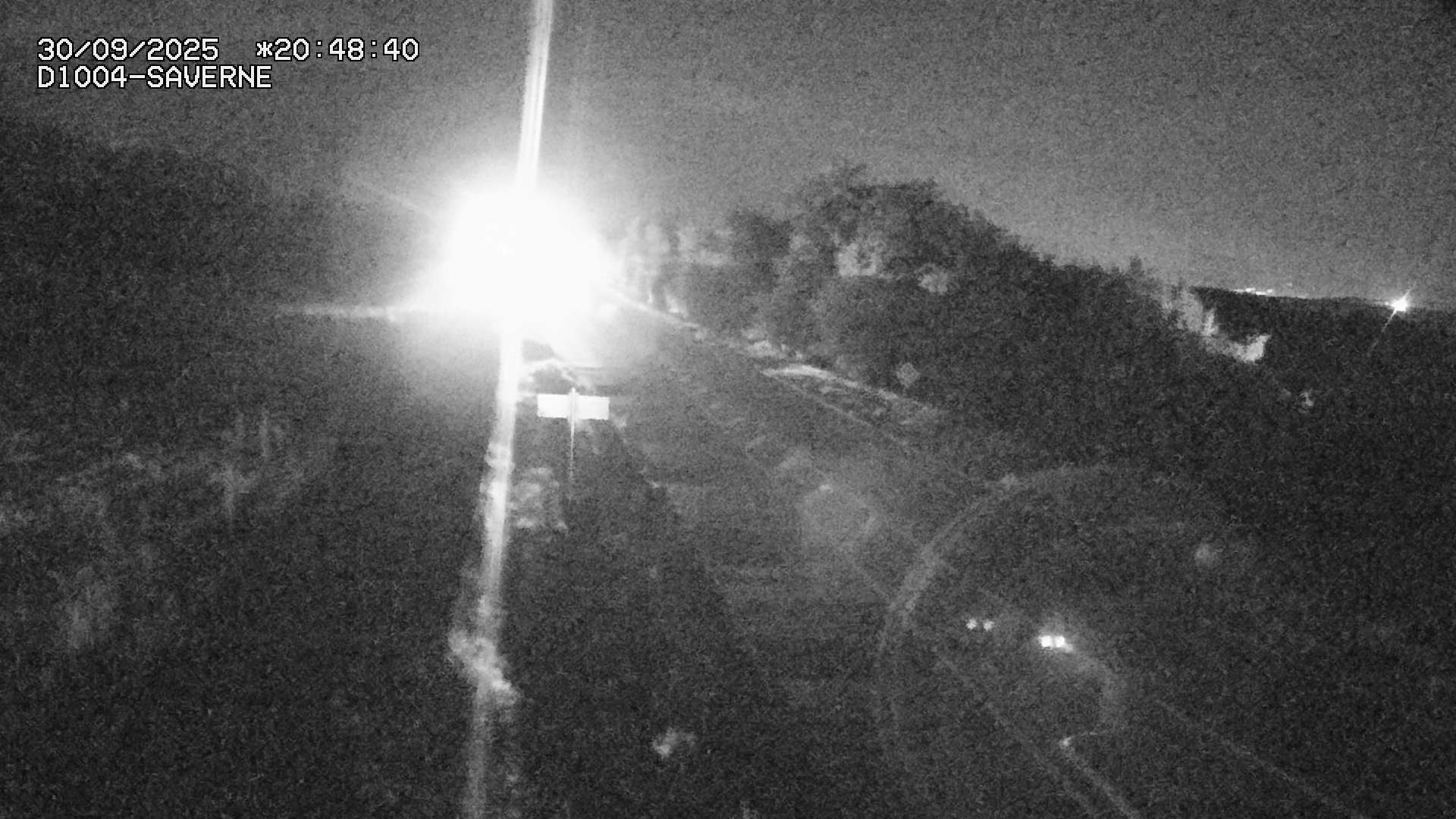 Webcam routière sur la D1004 en direction de Saverne à Wasselonne