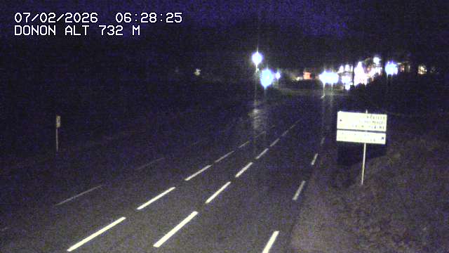 <h2>Webcam routière au niveau du col de Donon dans les Vosges à Grandfontaine, en Alsace, à 732 mètres d'altitude</h2>