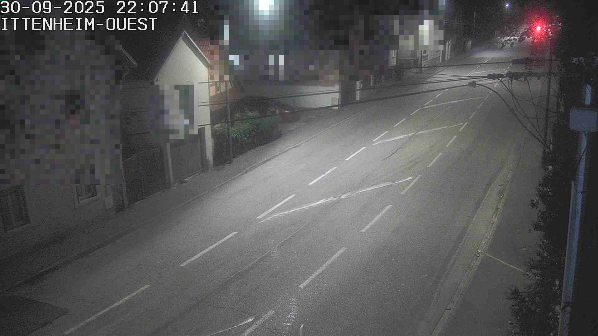 <h2>Webcam routière à la fin de la D1004 à la sortie d'Ittenheim en venant de Strasbourg, en provenance du Contournement Ouest de Strasbourg (A355) et de la Nationale 4</h2>
