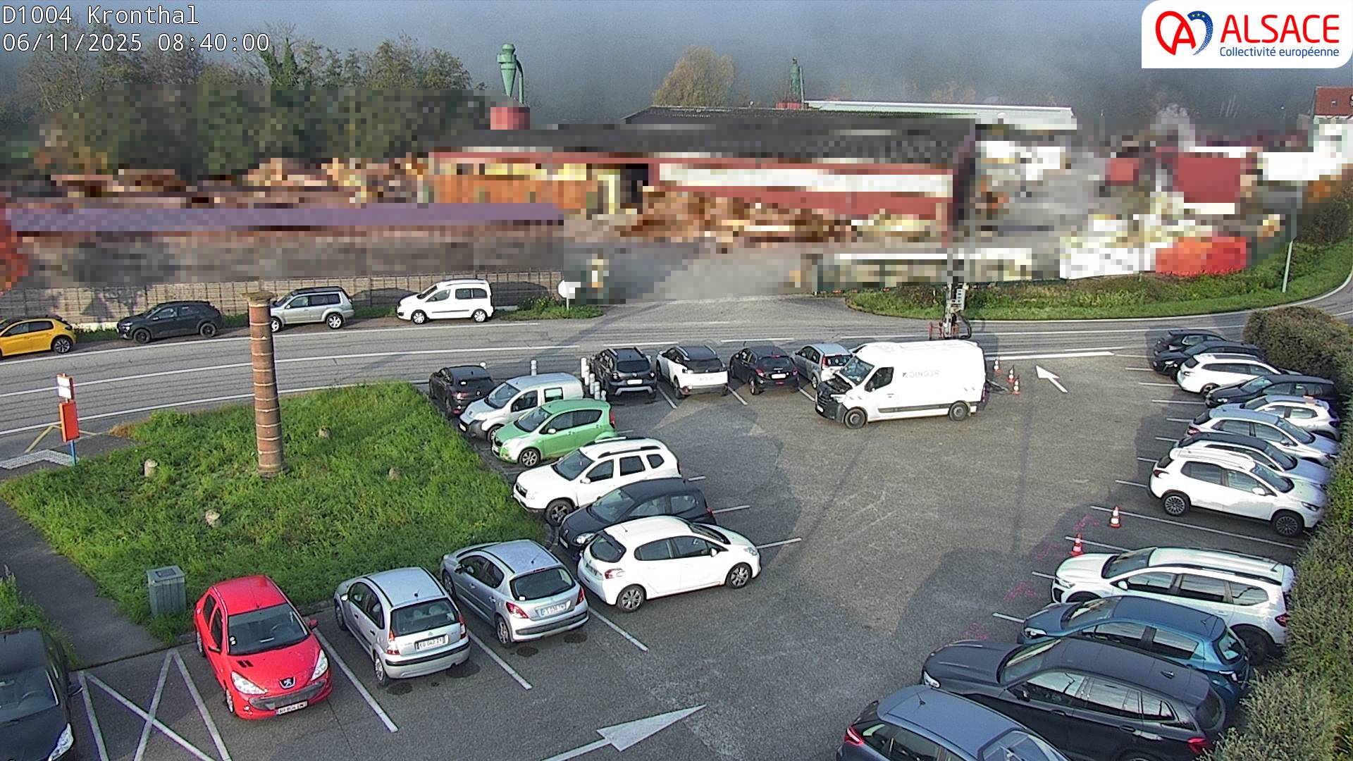 <h2>Webcam à la sortie de Marlenheim sur le rond-point joignant la D1002, la D422 et la D2004</h2>