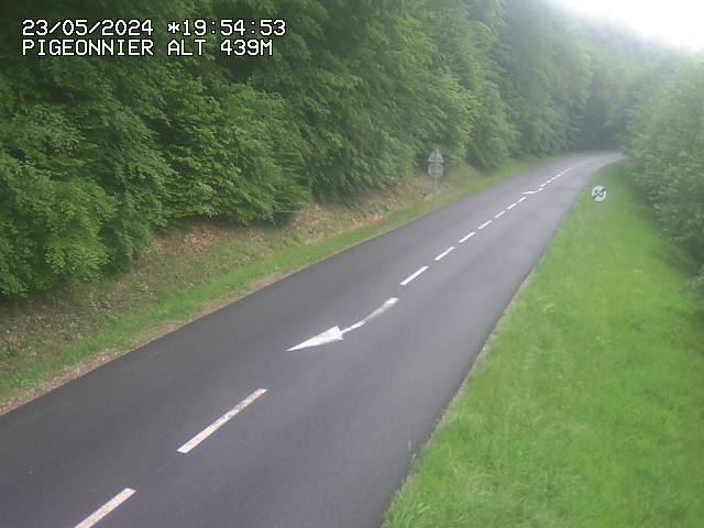 <h2>Webcam routière au niveau du col du Pigeonnier sur la D3 en direction de Wissembourg</h2>