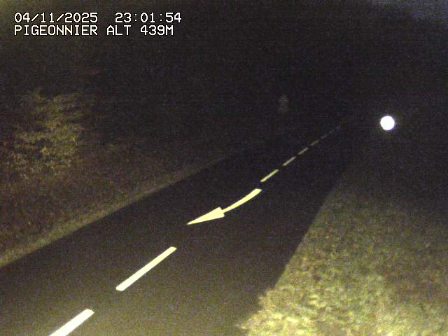 Webcam routière au niveau du col du Pigeonnier sur la D3 en direction de Wissembourg