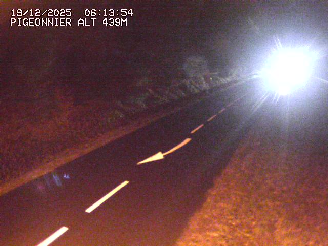 Webcam routière au niveau du col du Pigeonnier sur la D3 en direction de Wissembourg
