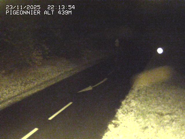 Webcam routière au niveau du col du Pigeonnier sur la D3 en direction de Wissembourg