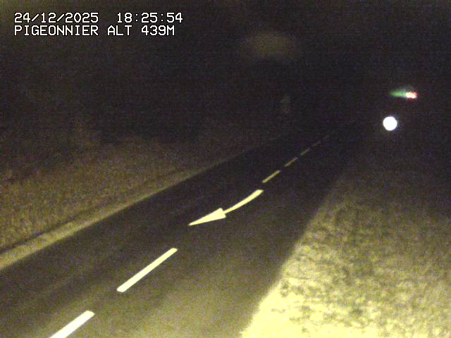 Webcam routière au niveau du col du Pigeonnier sur la D3 en direction de Wissembourg