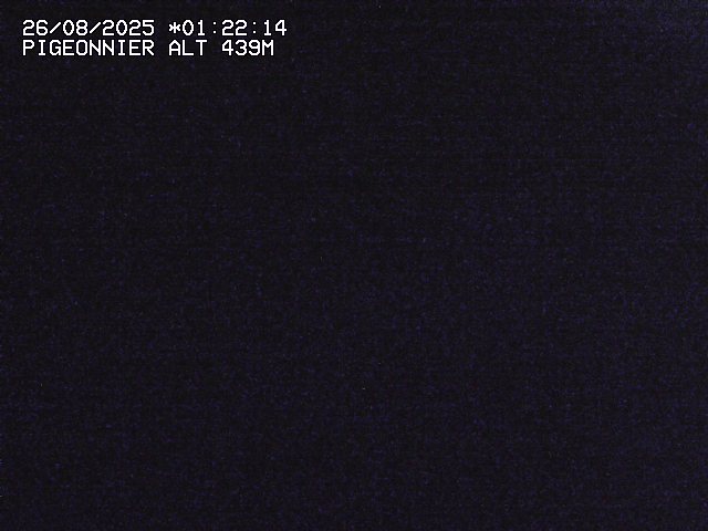 Webcam routière au niveau du col du Pigeonnier sur la D3 en direction de Wissembourg