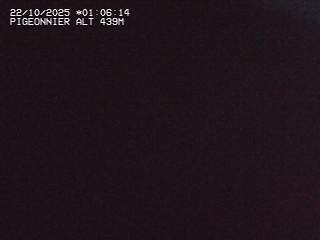 Webcam routière au niveau du col du Pigeonnier sur la D3 en direction de Wissembourg