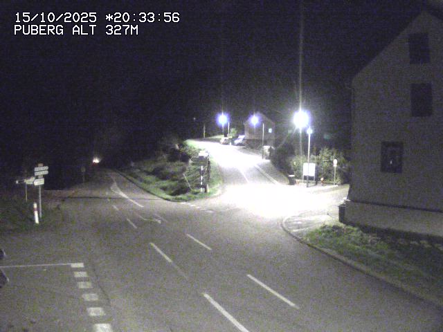 <h2>Webcam routière au niveau du col de Puberg à la jonction entre la D919 et la D935 à Rosteig, en Alsace, à 327 mètres d'altitude</h2>