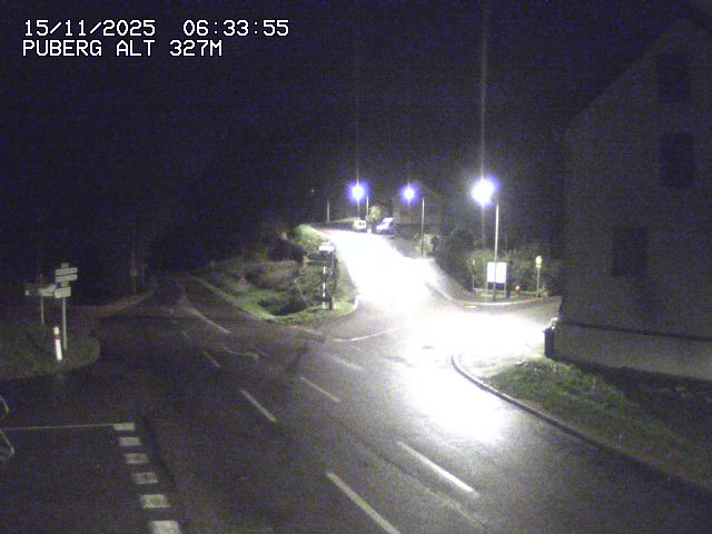 <h2>Webcam routière au niveau du col de Puberg à la jonction entre la D919 et la D935 à Rosteig, en Alsace, à 327 mètres d'altitude</h2>