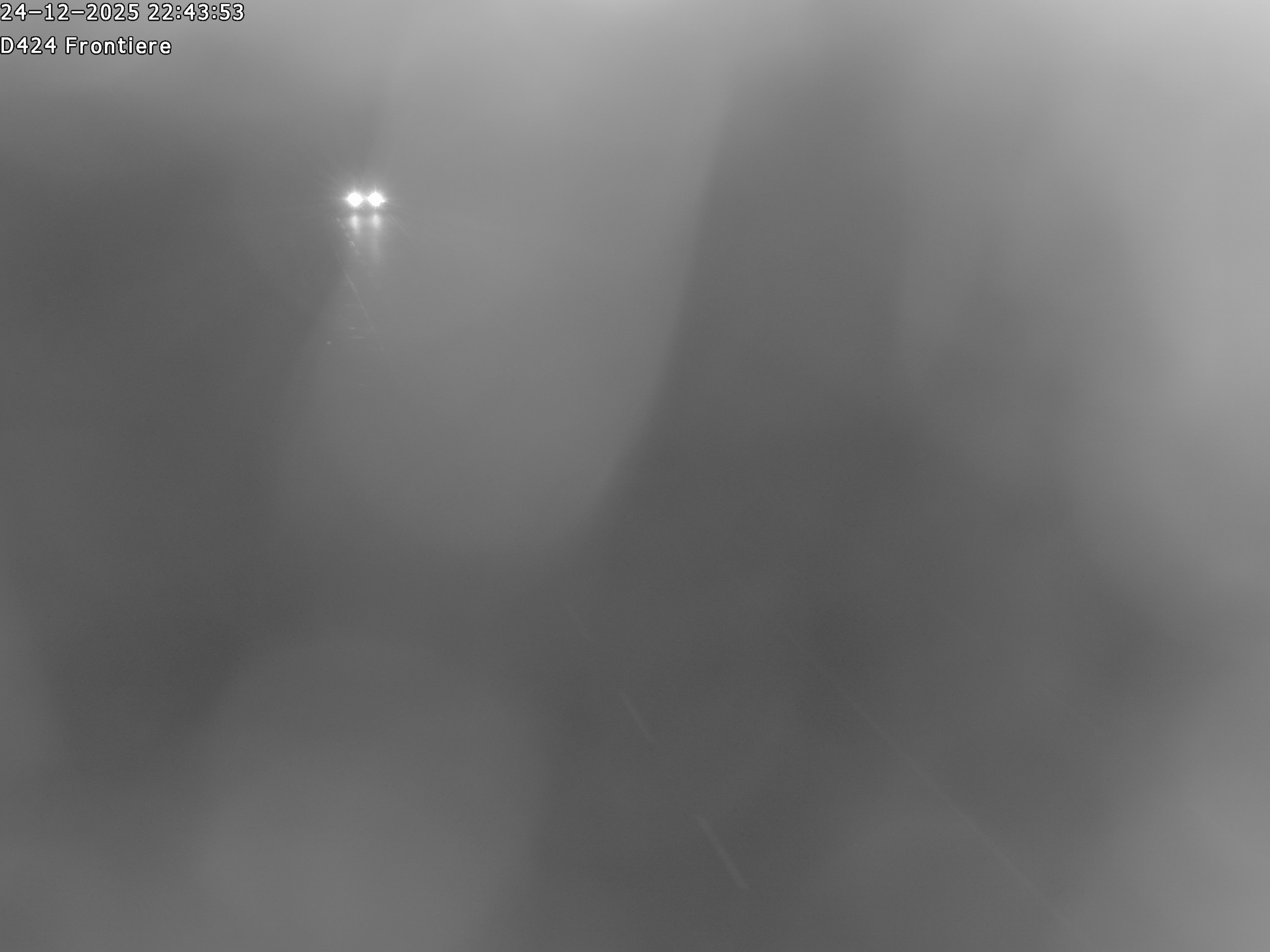 Webcam à Marckolsheim à la frontière franco-allemande, après la centrale hydroélectrique et les écluses EDF, au niveau de l'aire du Rhin