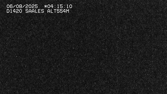 Webcam au niveau du col de Saales, à la limite entre le département des Vosges et celui du Bas-Rhin