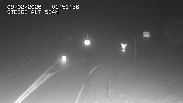 Webcam du col de Steige à Ranrupt dans les Vosges à la jonction entre la D50, la D424 et la D214