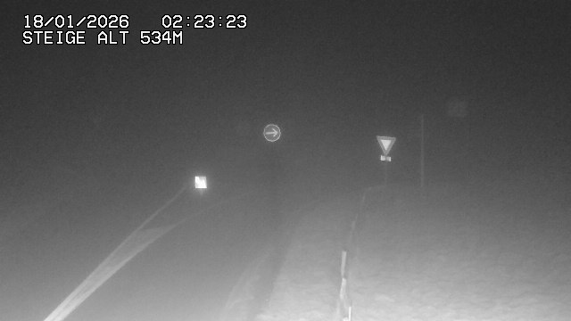 Webcam du col de Steige à Ranrupt dans les Vosges à la jonction entre la D50, la D424 et la D214