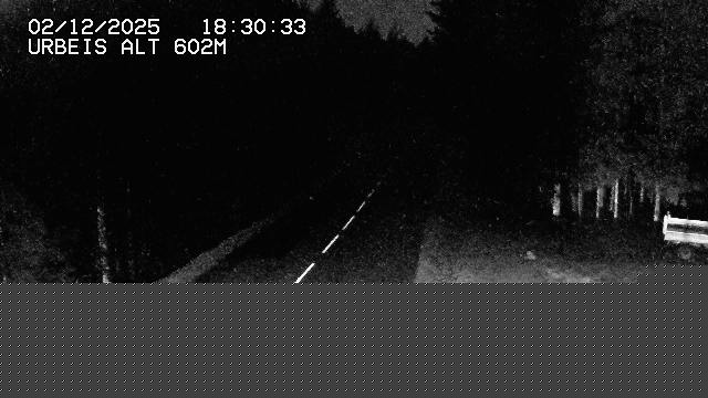 Webcam du col d'Urbeis à proximité de Lubine dans les Vosges à la jonction entre la D39, la D23 et la D214