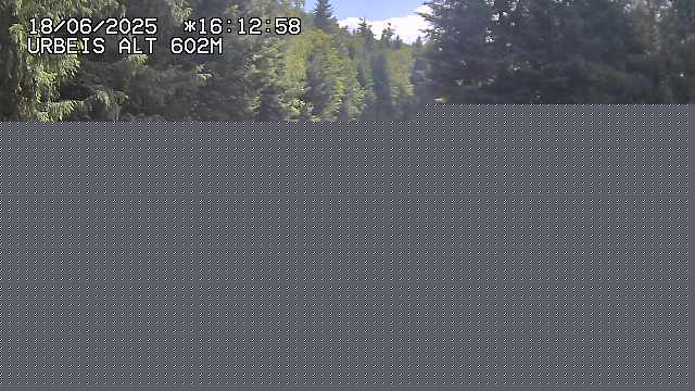 <h2>Webcam du col d'Urbeis à proximité de Lubine dans les Vosges à la jonction entre la D39, la D23 et la D214</h2>