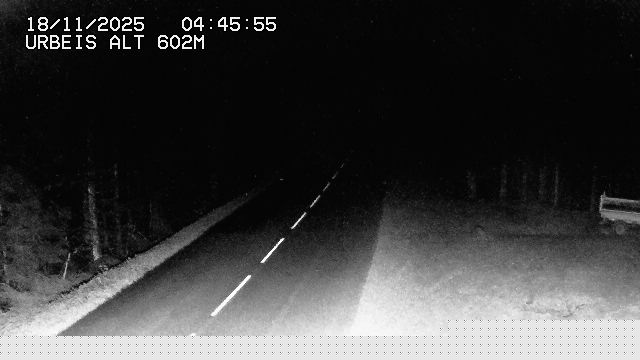 Webcam du col d'Urbeis à proximité de Lubine dans les Vosges à la jonction entre la D39, la D23 et la D214