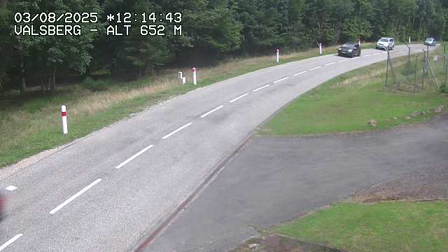 Webcam au col du Valsberg à Dabo, côté mosellan, à proximité de Wangenbourg-Engenthal