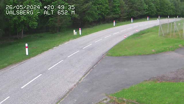 Webcam au col du Valsberg à Dabo, côté mosellan, à proximité de Wangenbourg-Engenthal