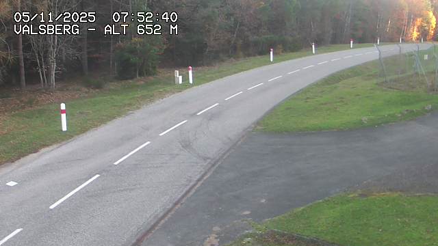 Webcam au col du Valsberg à Dabo, côté mosellan, à proximité de Wangenbourg-Engenthal