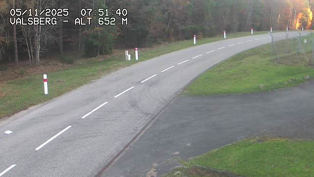 Webcam au col du Valsberg à Dabo, côté mosellan, à proximité de Wangenbourg-Engenthal