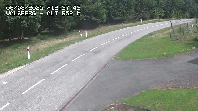 Webcam au col du Valsberg à Dabo, côté mosellan, à proximité de Wangenbourg-Engenthal