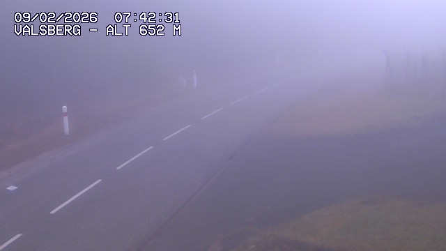 Webcam au col du Valsberg à Dabo, côté mosellan, à proximité de Wangenbourg-Engenthal