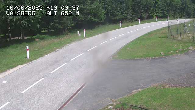 Webcam au col du Valsberg à Dabo, côté mosellan, à proximité de Wangenbourg-Engenthal