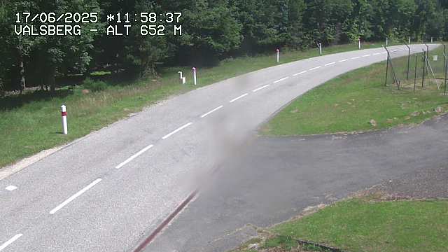 Webcam au col du Valsberg à Dabo, côté mosellan, à proximité de Wangenbourg-Engenthal