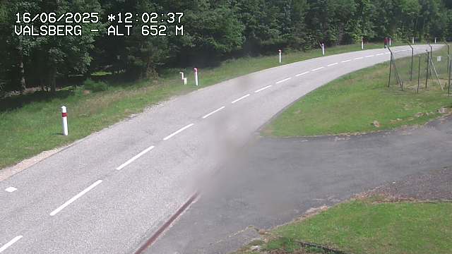 Webcam au col du Valsberg à Dabo, côté mosellan, à proximité de Wangenbourg-Engenthal