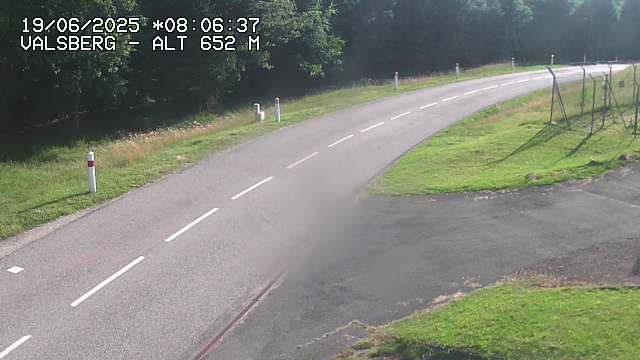 Webcam au col du Valsberg à Dabo, côté mosellan, à proximité de Wangenbourg-Engenthal