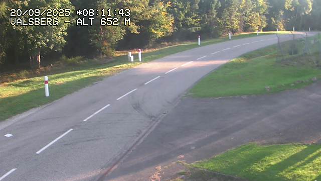 Webcam au col du Valsberg à Dabo, côté mosellan, à proximité de Wangenbourg-Engenthal