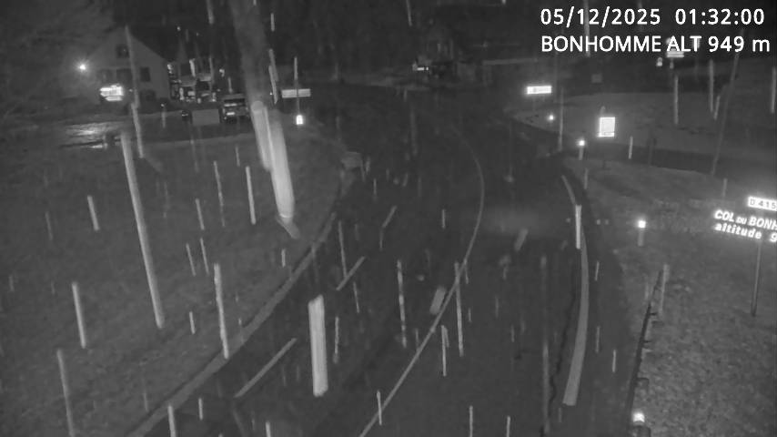 <h2>Caméra du col du Bonhomme sur la D415 sur la route de Saint-Dié</h2>