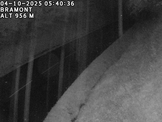 Webcam à La Bresse au niveau du col de Bramont à 970 mètres d'altitude dans les Vosges sur la D13B - D34