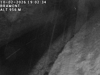 Webcam à La Bresse au niveau du col de Bramont à 970 mètres d'altitude dans les Vosges sur la D13B - D34