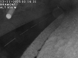 <h2>Webcam à La Bresse au niveau du col de Bramont à 970 mètres d'altitude dans les Vosges sur la D13B - D34</h2>