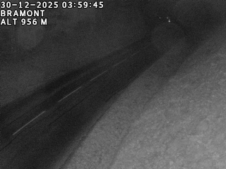 Webcam à La Bresse au niveau du col de Bramont à 970 mètres d'altitude dans les Vosges sur la D13B - D34