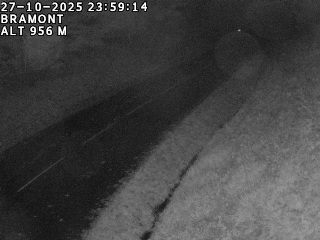 <h2>Webcam à La Bresse au niveau du col de Bramont à 970 mètres d'altitude dans les Vosges sur la D13B - D34</h2>