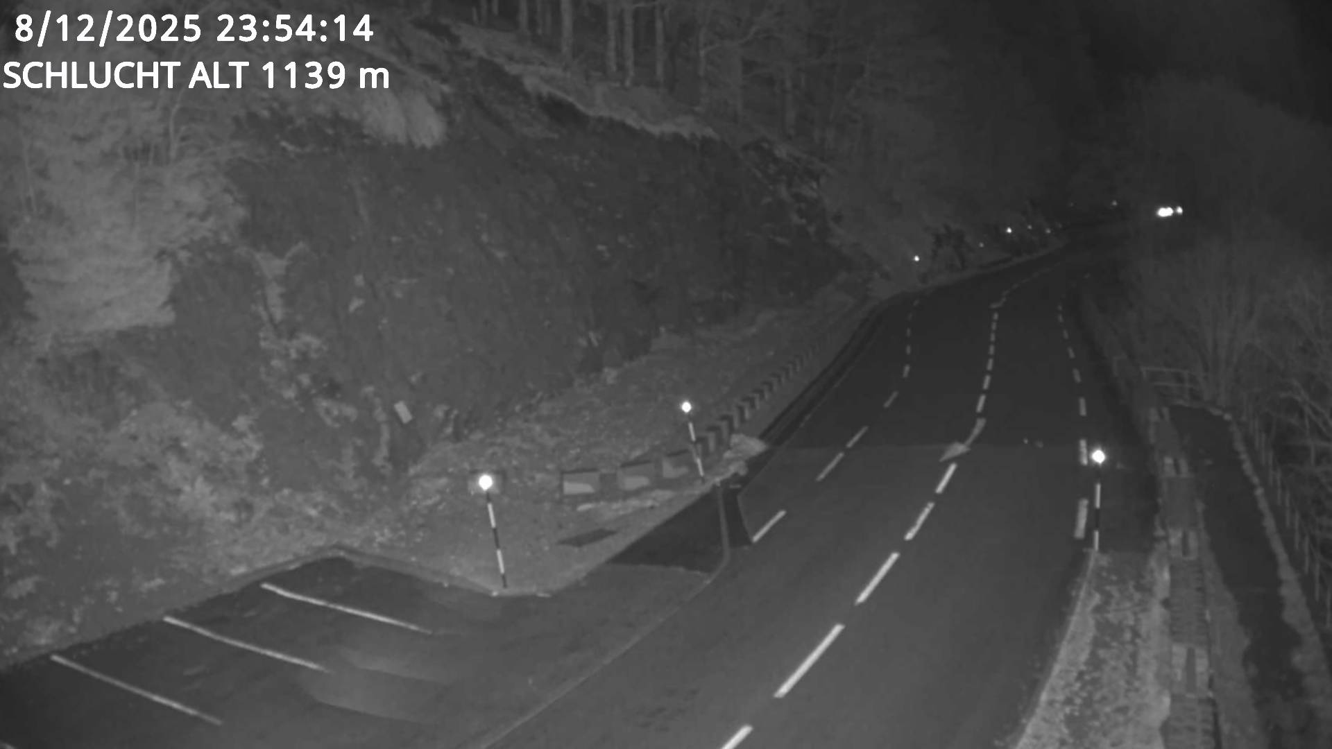 <h2>Webcam du col de la Schlucht à 1145 mètres d'altitude dans les Vosges sur la D417 dans le village du Valtin</h2>