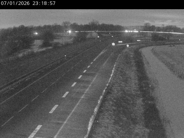 Webcam autoroute France - jonction A35 et D4 en venant de Karlsruhe ou Baden-Baden à Roppenheim, direction Strasbourg