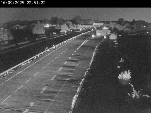 Webcam autoroute France - jonction A35 et D4 en venant de Karlsruhe ou Baden-Baden à Roppenheim, direction Strasbourg