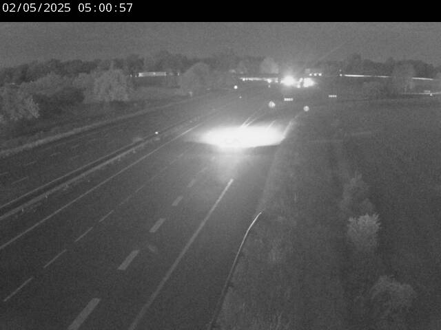 Webcam autoroute France - jonction A35 et D4 en venant de Karlsruhe ou Baden-Baden à Roppenheim, direction Strasbourg