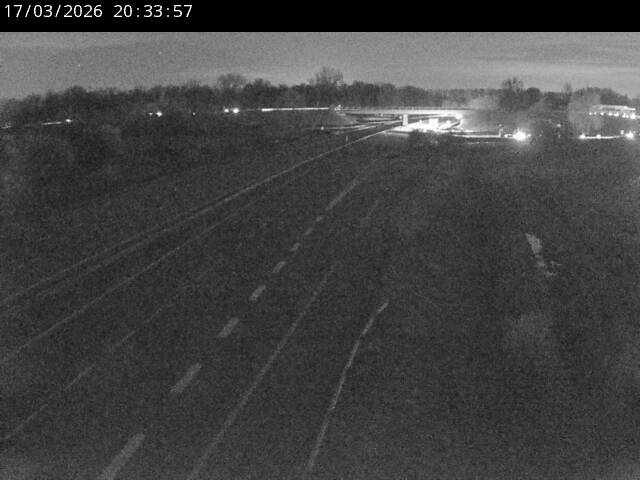 Webcam autoroute France - jonction A35 et D4 en venant de Karlsruhe ou Baden-Baden à Roppenheim, direction Strasbourg