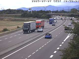 Webcam autoroute France - A35, Sélestat direction Colmar