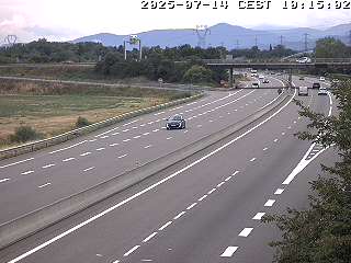 Webcam autoroute France - A35, Sélestat direction Colmar