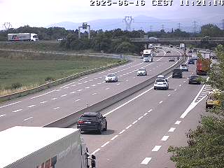 Webcam autoroute France - A35, Sélestat direction Colmar