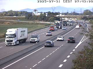 Webcam autoroute France - A35, Sélestat direction Colmar