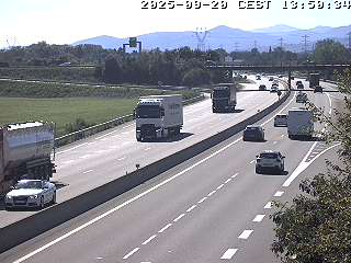 Webcam autoroute France - A35, Sélestat direction Colmar